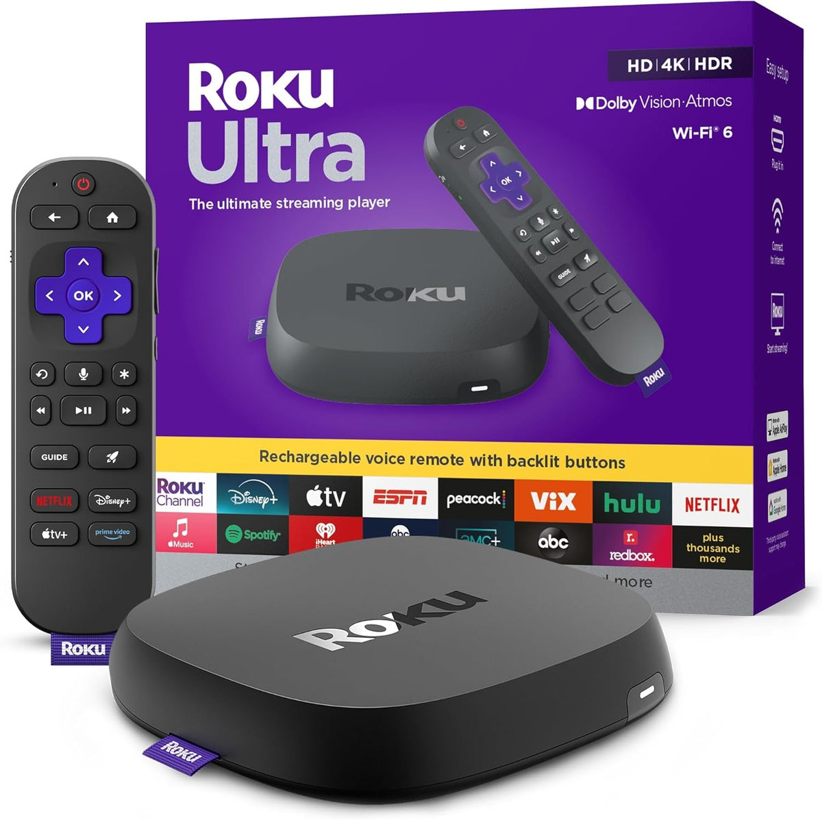 Roku Ultra 4K streaming player