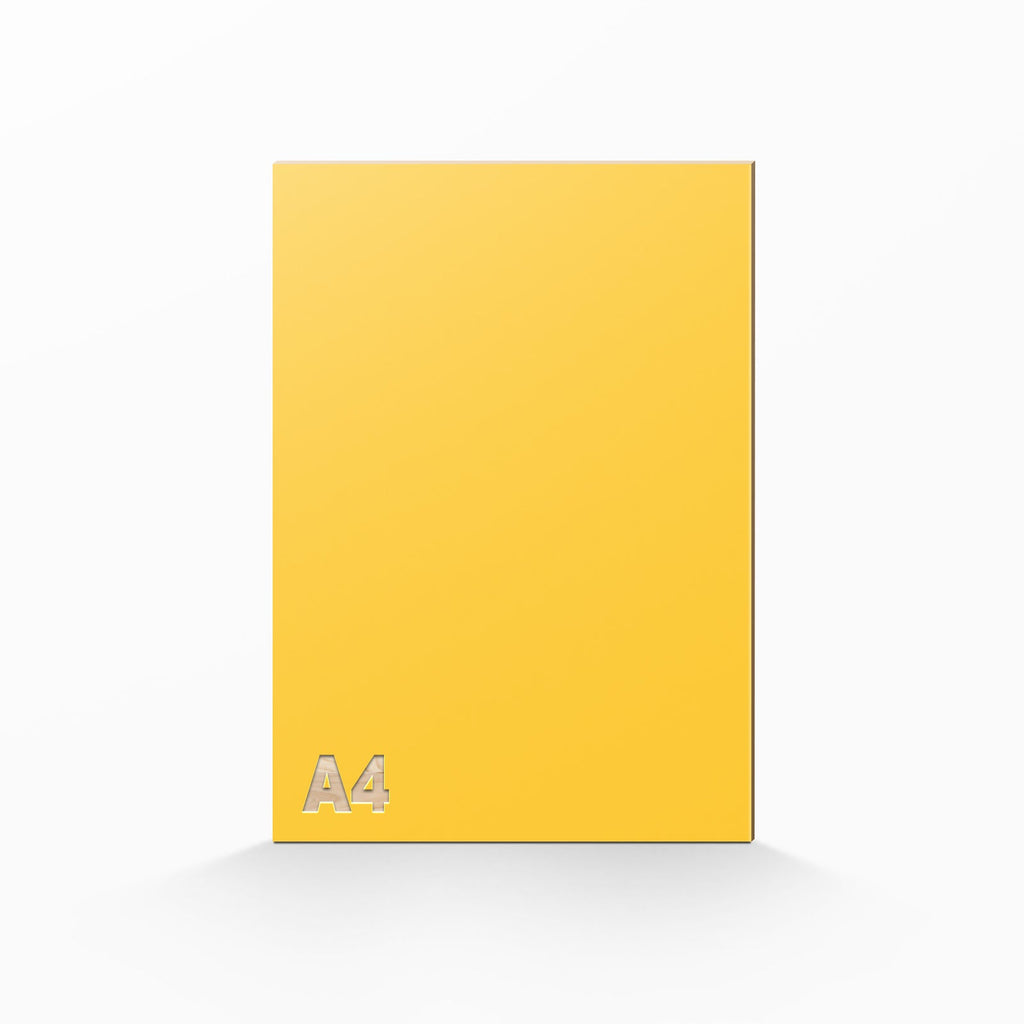 U.S. Exclusive — Creatorally Solid-Color Plywood — 6 Sheets, A4 (11.7 inches × 8.27 inches), 3 mm — Late Summer Stock-Up Special