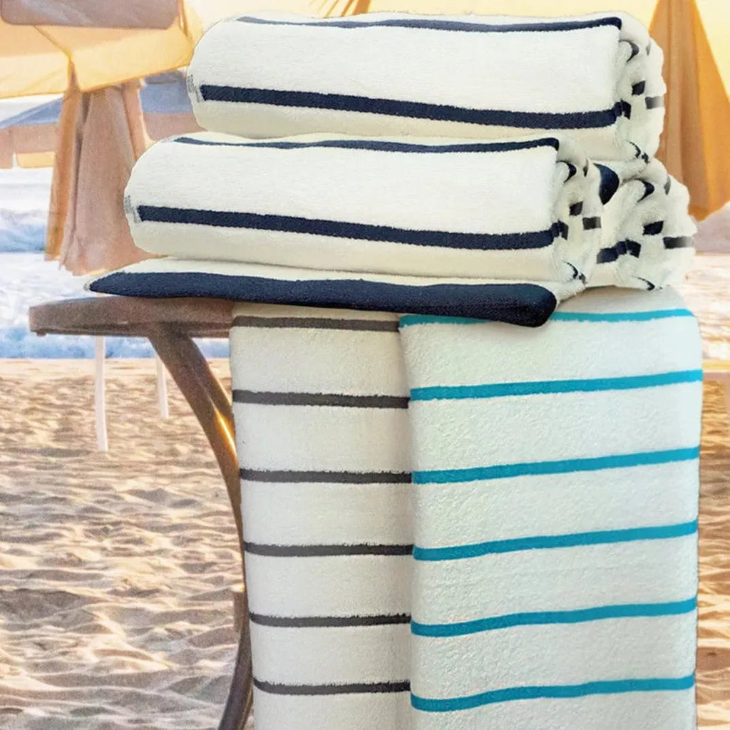 GPH Collection Horizontal Stripes Pool Towels-2