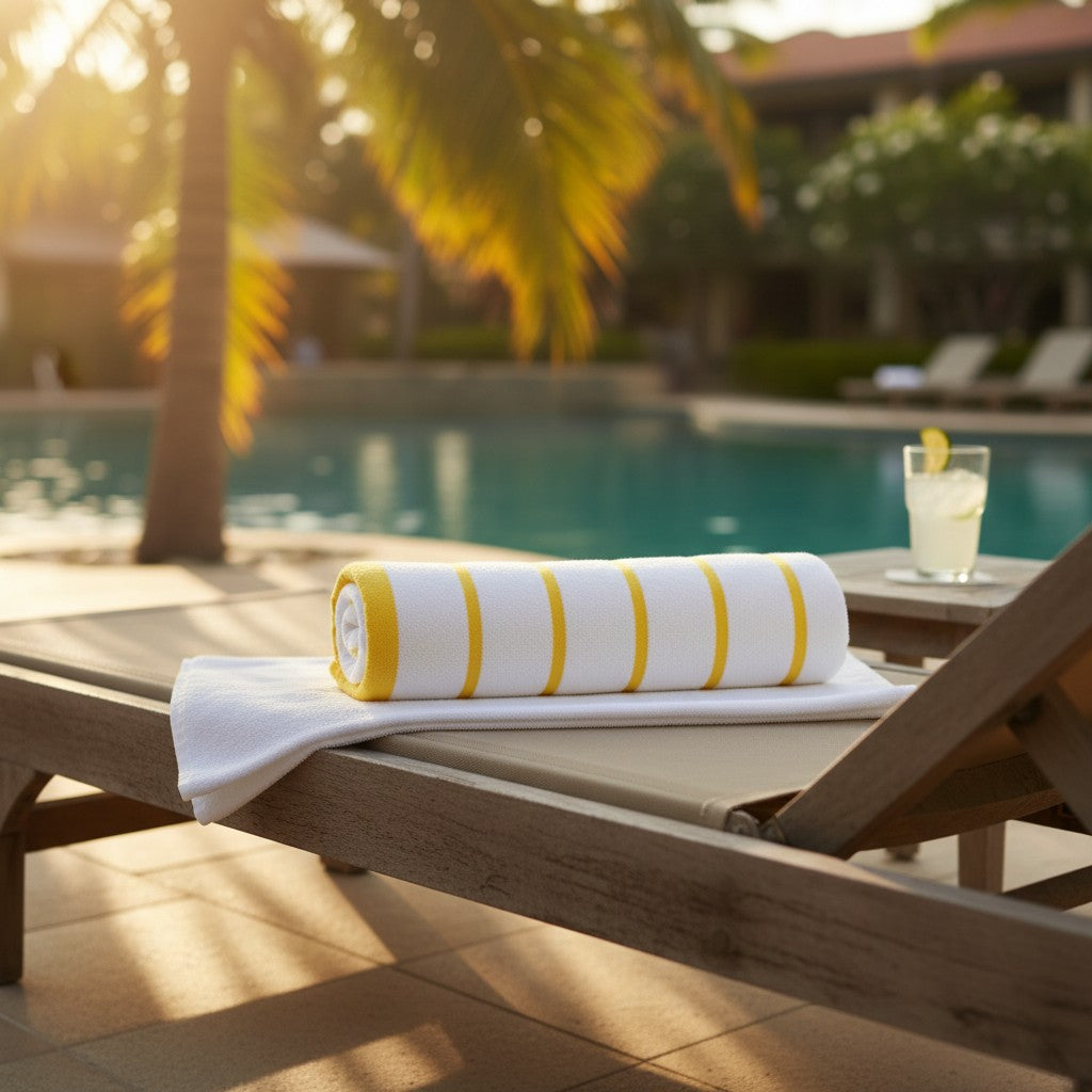 GPH Collection Horizontal Stripes Pool Towels-5