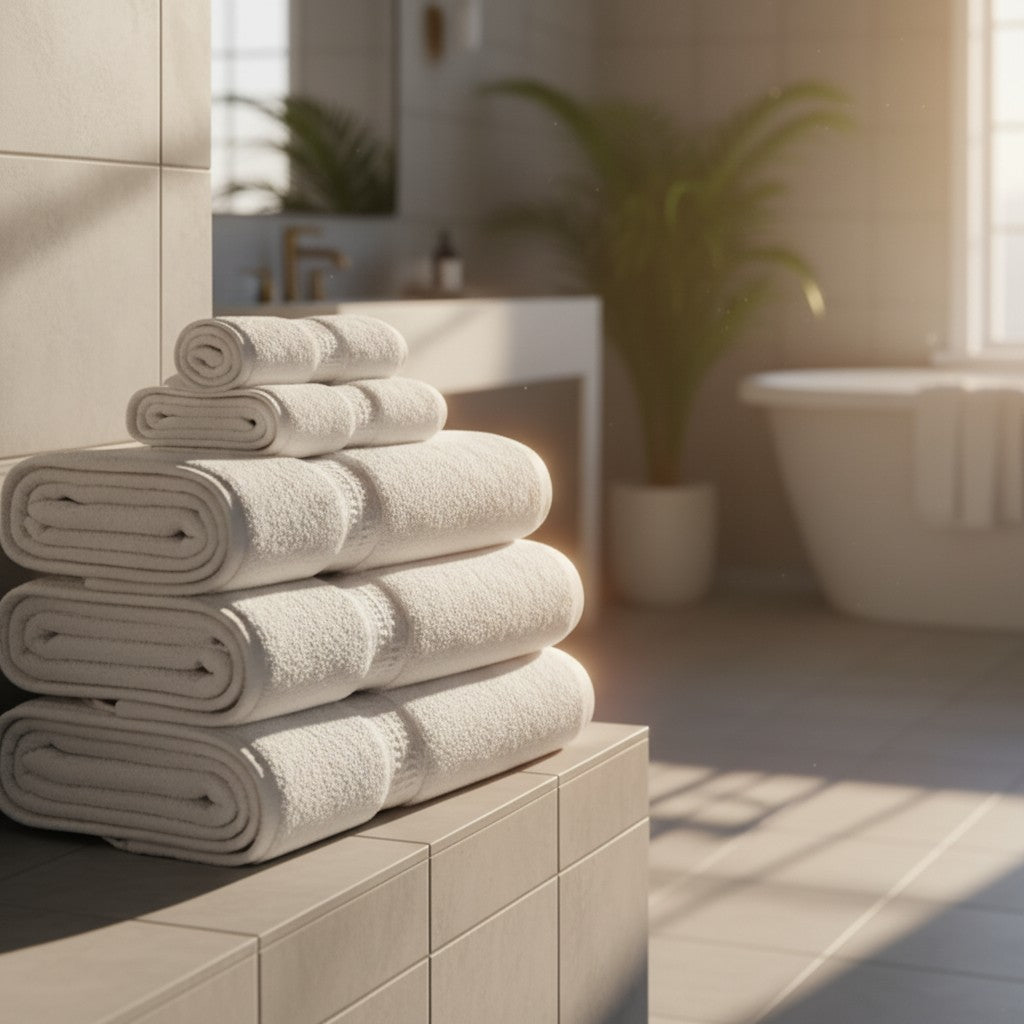 GRS Collection 100% 2 PLY Ring-Spun Premium Cotton Towels