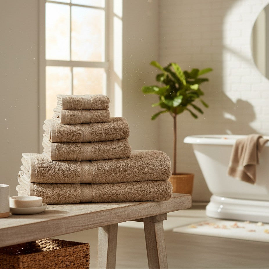 KPS Collection 100% Premium Ring Spun Cotton Towels