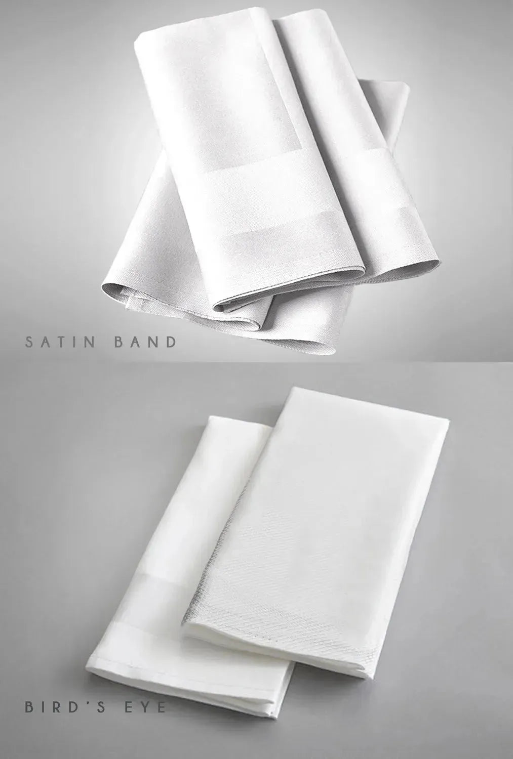 Birds Eye Table Linens with Frame Pattern
