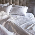 Premium Percale Bed Sheets - T-300 Blended Cotton Poly Hotel Quality