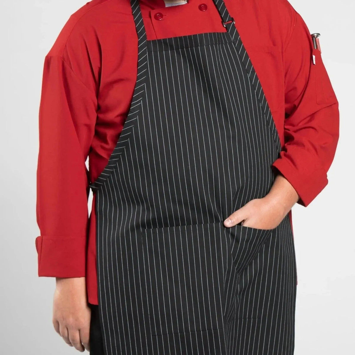 Twill Cotton Blend Adjustable Butcher Aprons